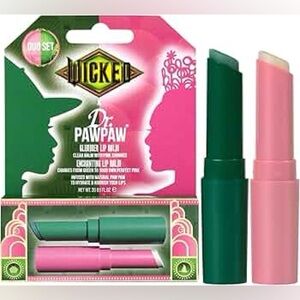 Wicked x PawPaw Glimmering & Enchanting Colour Change Glossy Lip Balm Duo Set